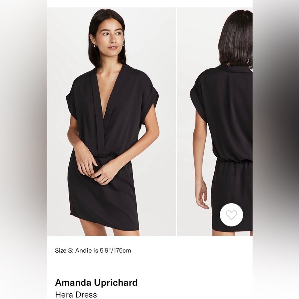Amanda Uprichard - Black Hera Dress - NWT